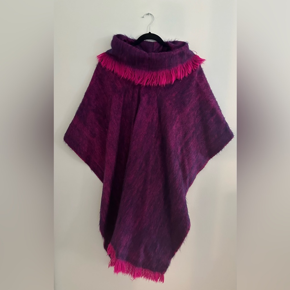 Shawl poncho